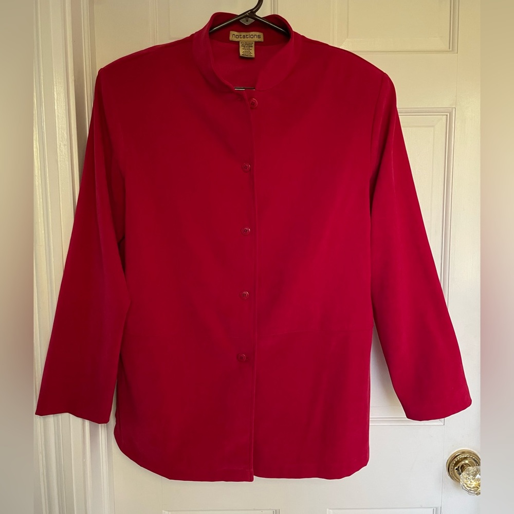 Red jacket by Notations, medium